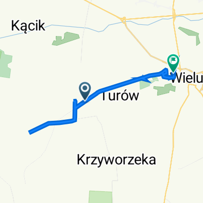 Mokrsko, Mokrsko to Młodzieżowa 5, Wieluń