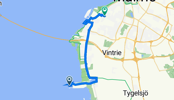 Klagshamn, Klagshamn to Scaniagatan 28, Limhamn