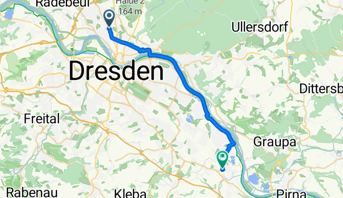 Über Waldschlösschenbrücke