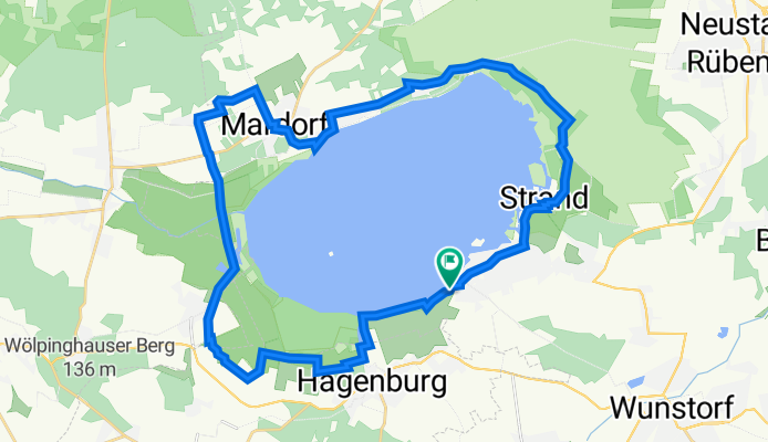 RF: Steinhuder Meer (Steinhude--Winzlar--Mardorf--Strand--Steinhude)