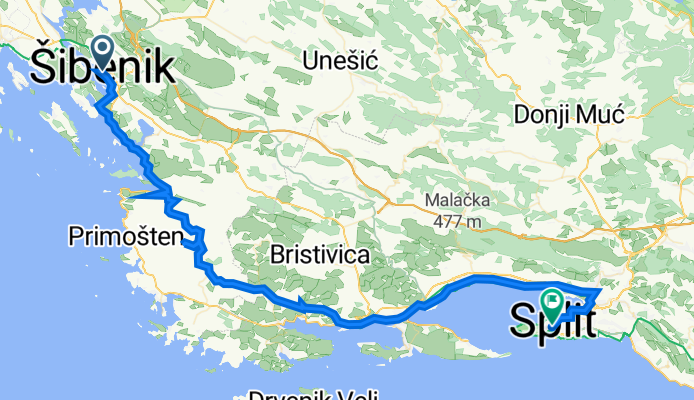 Day 9 Sibenik to Split