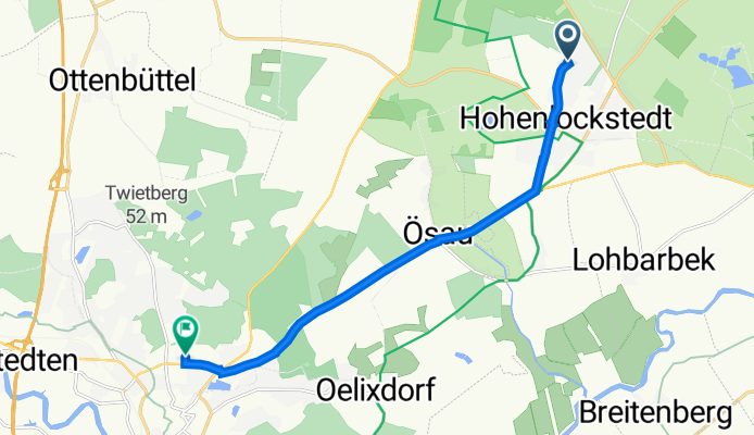 Marienburger Straße 3, Hohenlockstedt nach Schubertstraße 2, Itzehoe