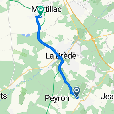 549 Route de Béthanie, Saint-Morillon à 9–11 Route du Stade, Martillac