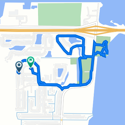 2380 Jason St, Merritt Island to 1305 Arlington Cir, Merritt Island