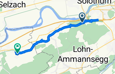 Route in der Bikemap App öffnen