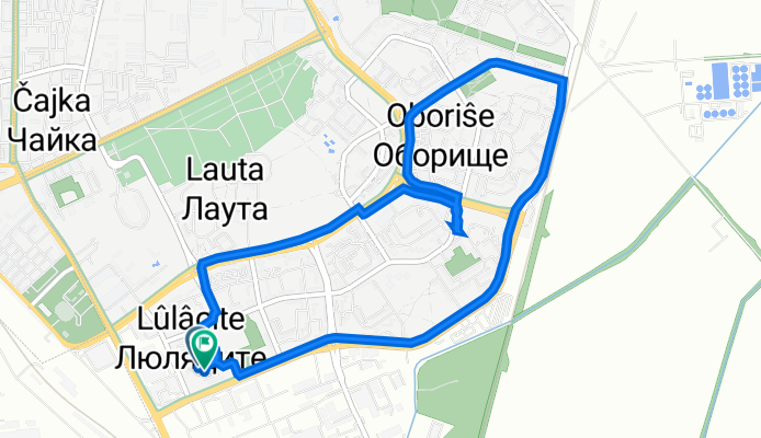 zh.k. Trakia, Plovdiv to zh.k. Trakia, Plovdiv