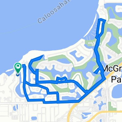 Route to Laguna Drive 14740, Fort Myers