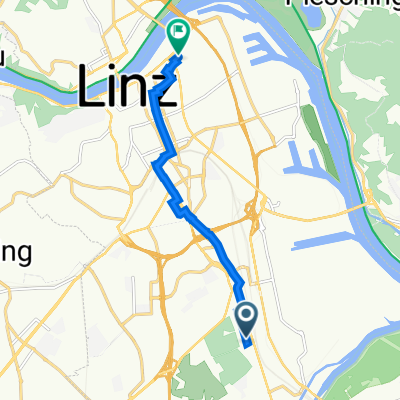 Schumannstraße 130, Linz nach Peter-Behrens-Platz 9, Linz