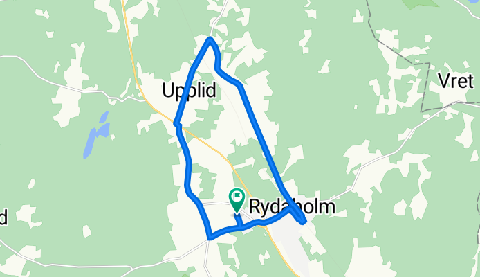 Västra vägen 14, Rydaholm to Västra vägen 19, Rydaholm