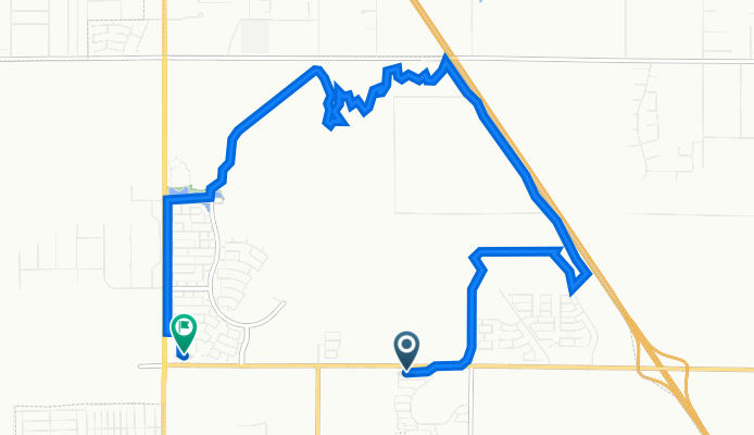 East Linda Drive 1333, Casa Grande to North Pinal Avenue 2820, Casa Grande