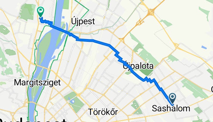 Datolya utca 3., Budapest to Amfiteátrum utca 5., Budapest