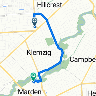 17 Fosters Rd, Greenacres to 13 Church St, Marden