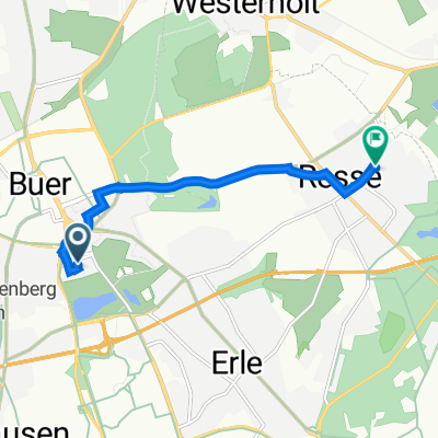 Schernerweg 4, Gelsenkirchen nach Cäcilienstraße 2, Gelsenkirchen