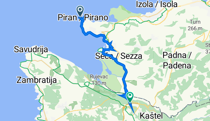 Gregorčičeva ulica 30, Piran to 510, Buje