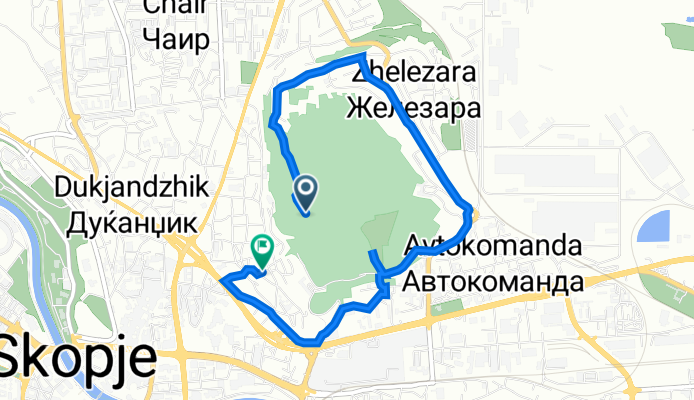 Gazi Baba, Skopje to Street 1664 8, Skopje