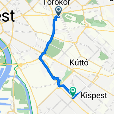 Útvonal ide: Rákóczi utca 169, Budapest