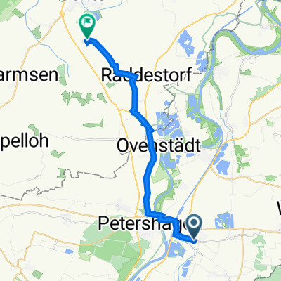 Bahnhofstraße 62, Petershagen nach Höfen 66B, Uchte