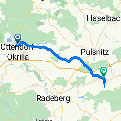 Königsbrücker Straße 40, Ottendorf-Okrilla nach Breitscheidstraße 11, Großröhrsdorf