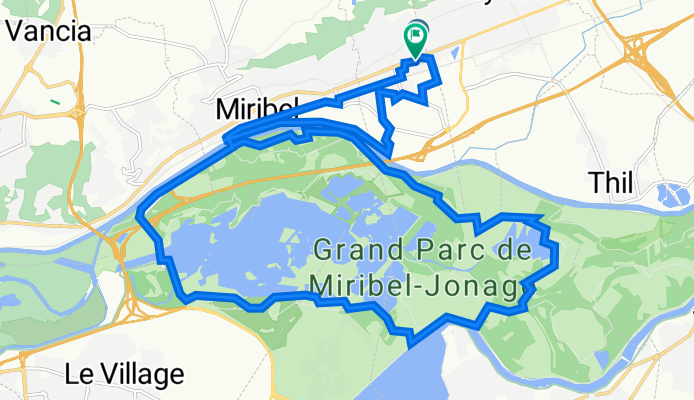 De Route de Genève 65, Saint-Maurice-de-Beynost à Route de Genève 64, Saint-Maurice-de-Beynost