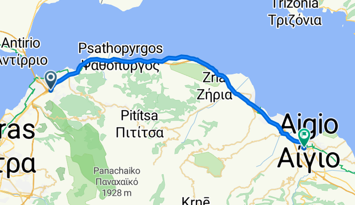 1: Aktaion– Aigio (Under development)