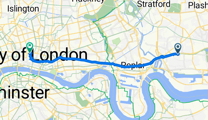 51 Voyager Court, Hammersley Road, London to 88 Wood St, London
