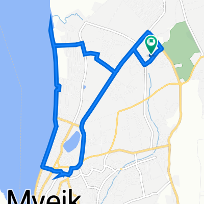 FJ68+M4F, Myeik to FJ68+M4F, Myeik