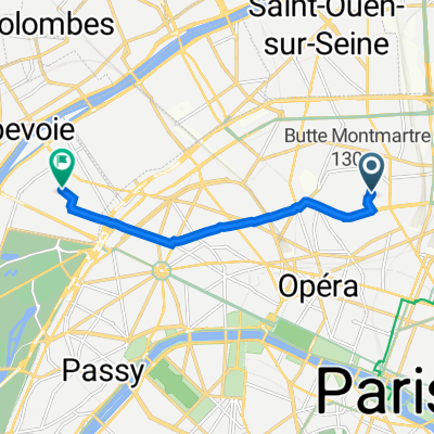 21 Rue André del Sarte, Paris à 81 Rue Perronet, Neuilly-sur-Seine