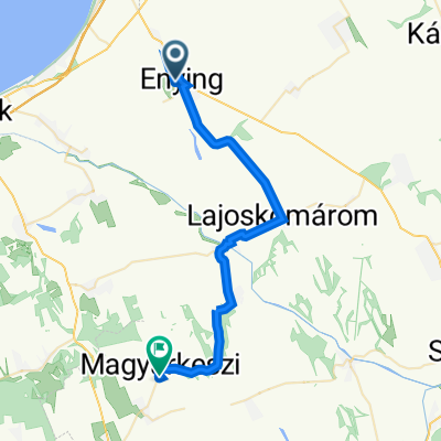 Petőfi Sándor utca 10a–22., Enying to Jókai utca 2., Magyarkeszi