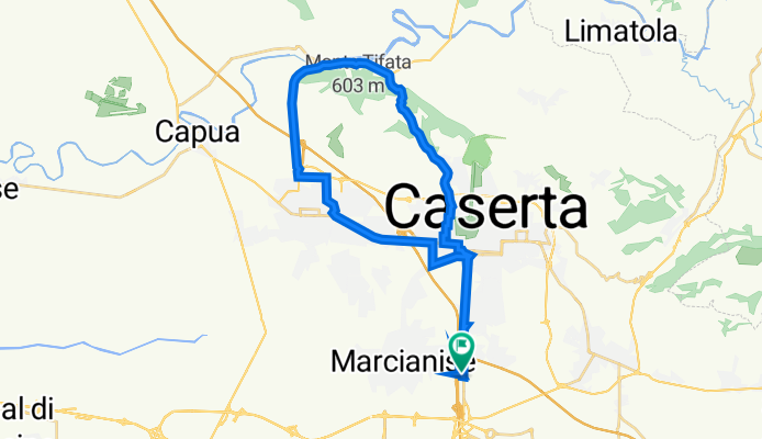 Da Strada Statale 87 Sannitica 200, Marcianise a Strada Statale 87 Sannitica 200, Marcianise