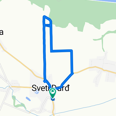 Cvjetna ulica 33, Sveti Đurđ to Cvjetna ulica 33, Sveti Đurđ