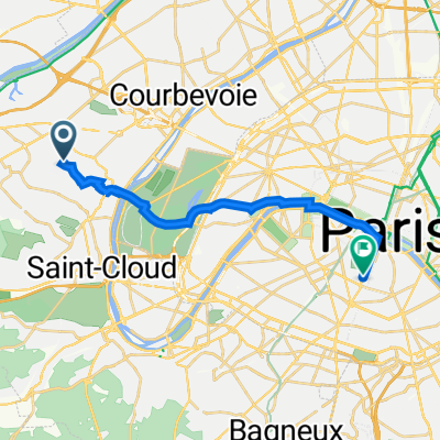 11 Rue Roger Jourdain, Rueil-Malmaison à 86 Boulevard Saint-Michel, Paris