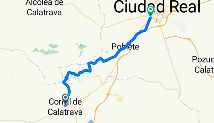Corral - Ciudad Real por Cerro de los Pastores