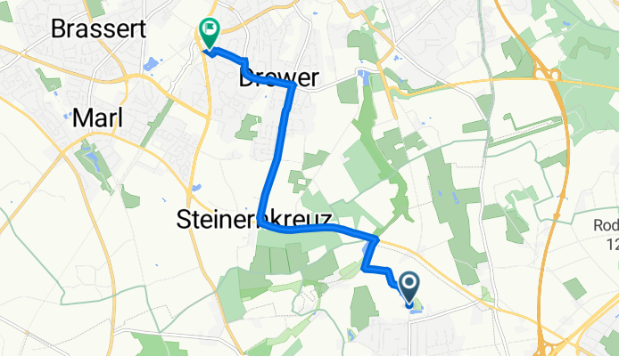 Scherlebecker Straße 365–379, Herten nach Maria-Jacobi-Straße 28, Marl