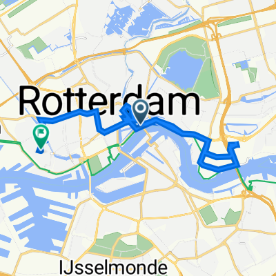Oosterkade 879, Rotterdam to Jan Kruijffstraat 55, Rotterdam