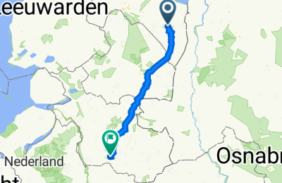 Route in der Bikemap App öffnen