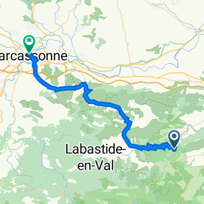 5f. Tag Pyrenäen-Tour 2023 Lagrasse - Carcassonne