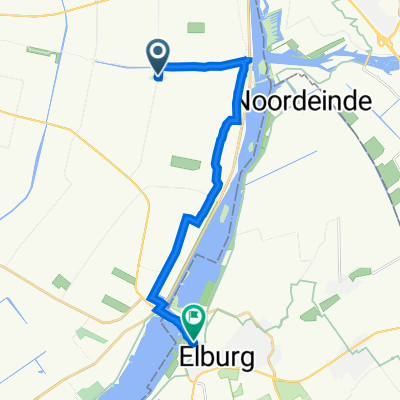 Oudebosweg 26, Dronten naar Havenkade 17, Elburg