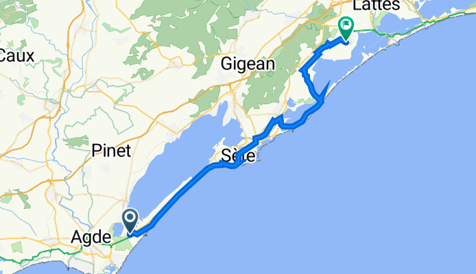 gare marseillan à Corrosol