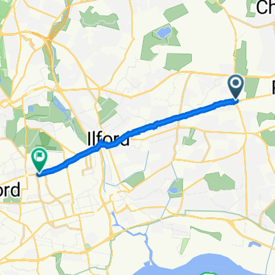 235 Elgin House, High Road, Romford to 386 Romford Road, London