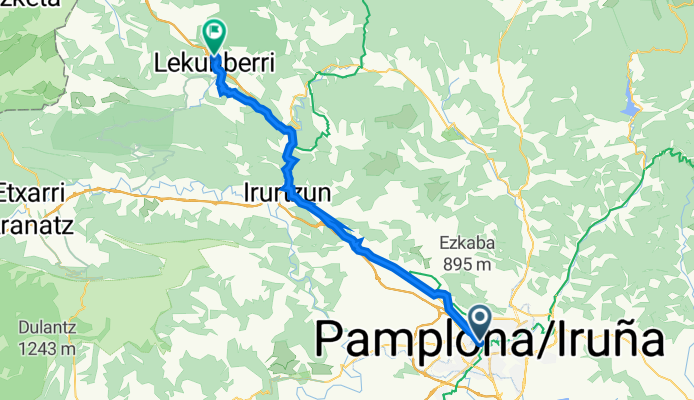 20f. Tag Pyrenäen-Tour 2023 Pamplona - Lekunberri