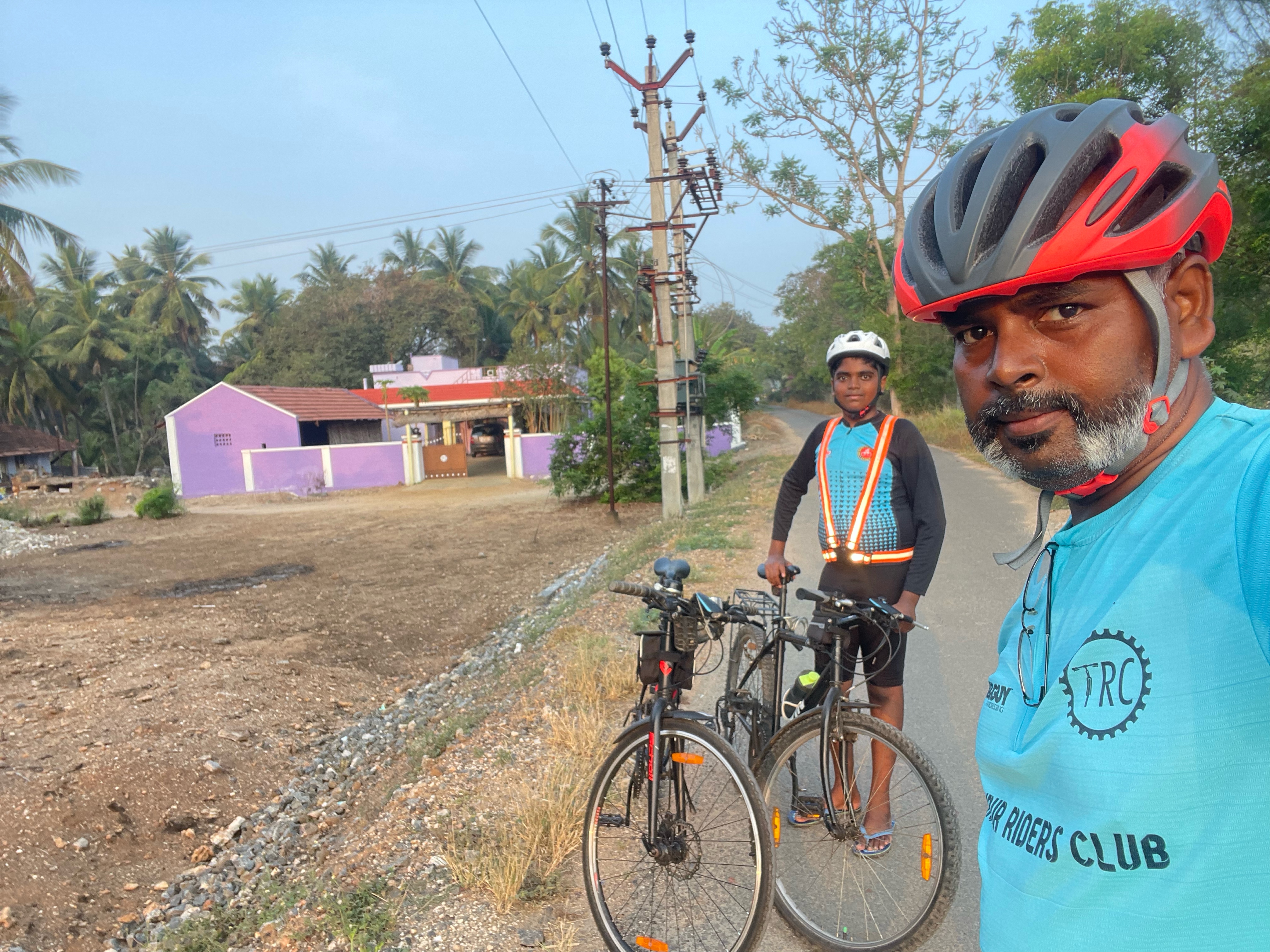 Sunday Morning Ride to Father-in-Law's Farm