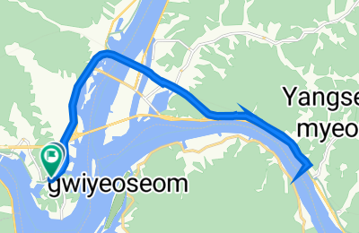 Route in der Bikemap App öffnen