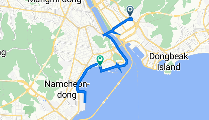 우동 1120-12 to 광안해변로