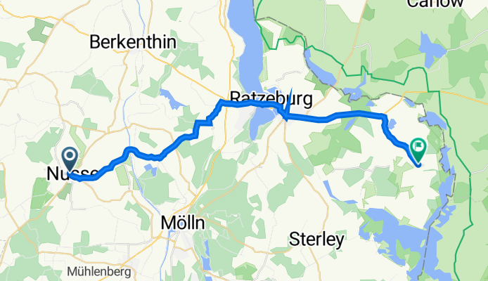 Kirchstraße 2, Nusse nach Niendorfer Straße 2–4, Kittlitz
