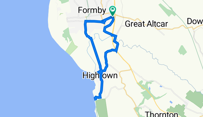 Alt Road to Hightown semi-circular