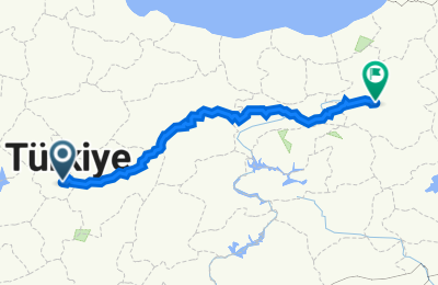 Route in der Bikemap App öffnen