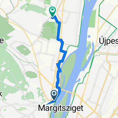 Hungary, Budapest to Tündérliget utca 8F, Budapest