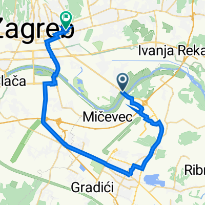 Domovinski most, Zagreb to Galovićeva ulica 10, Zagreb