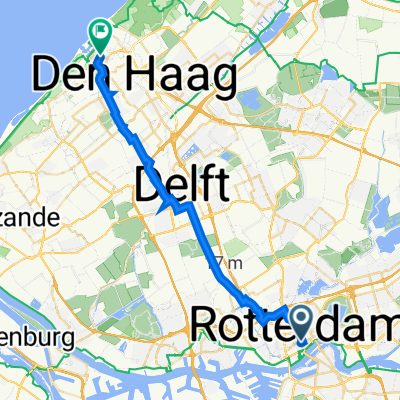 Schiedamse Vest 51, Rotterdam to Frederik Hendriklaan 80, The Hague