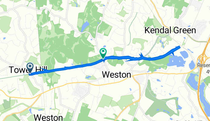 143 Plain Rd, Wayland to Concord Rd, Weston